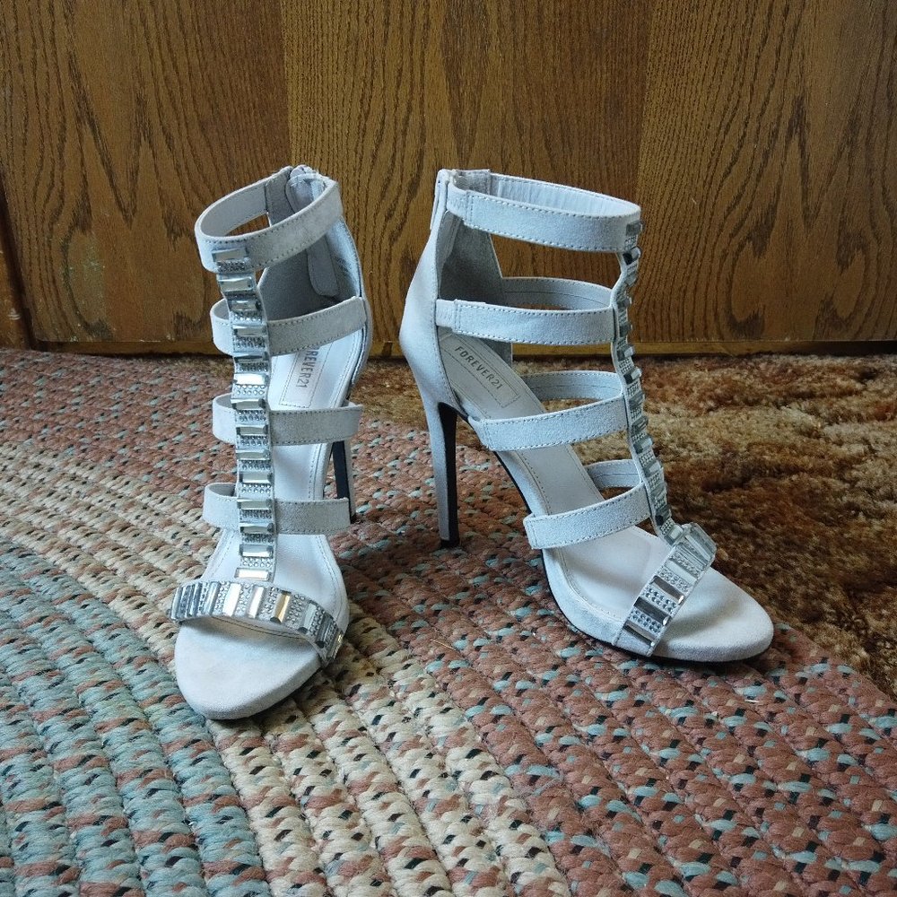 Forever 21 Stiletto Open Toe Used Once